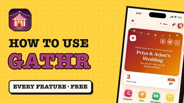 How to use Gathr: tutorial video