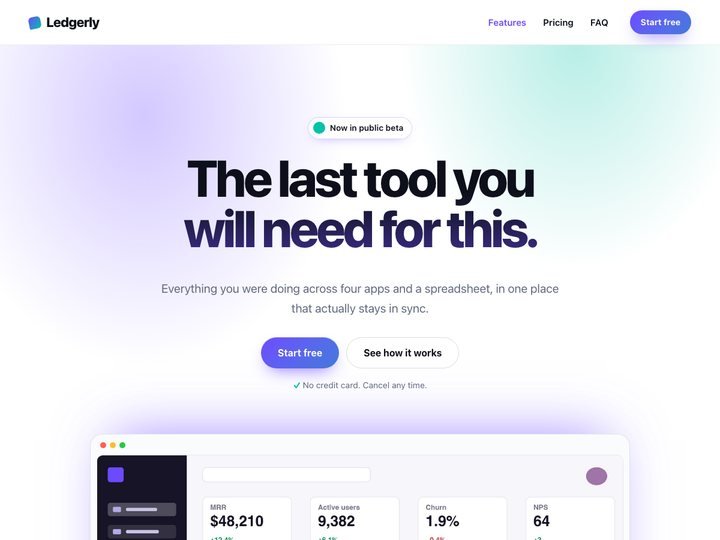 Liftoff — free WordPress landing page theme