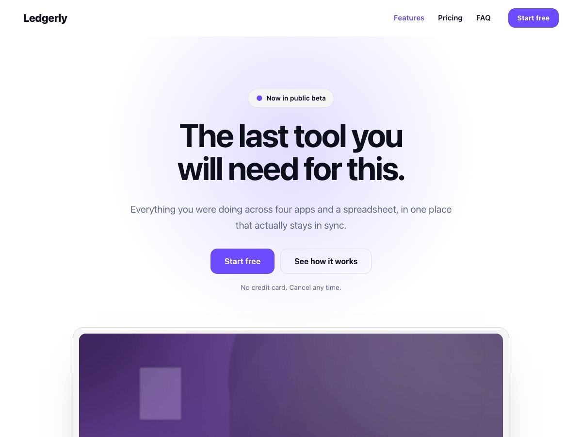 Screenshot of the Liftoff WordPress theme