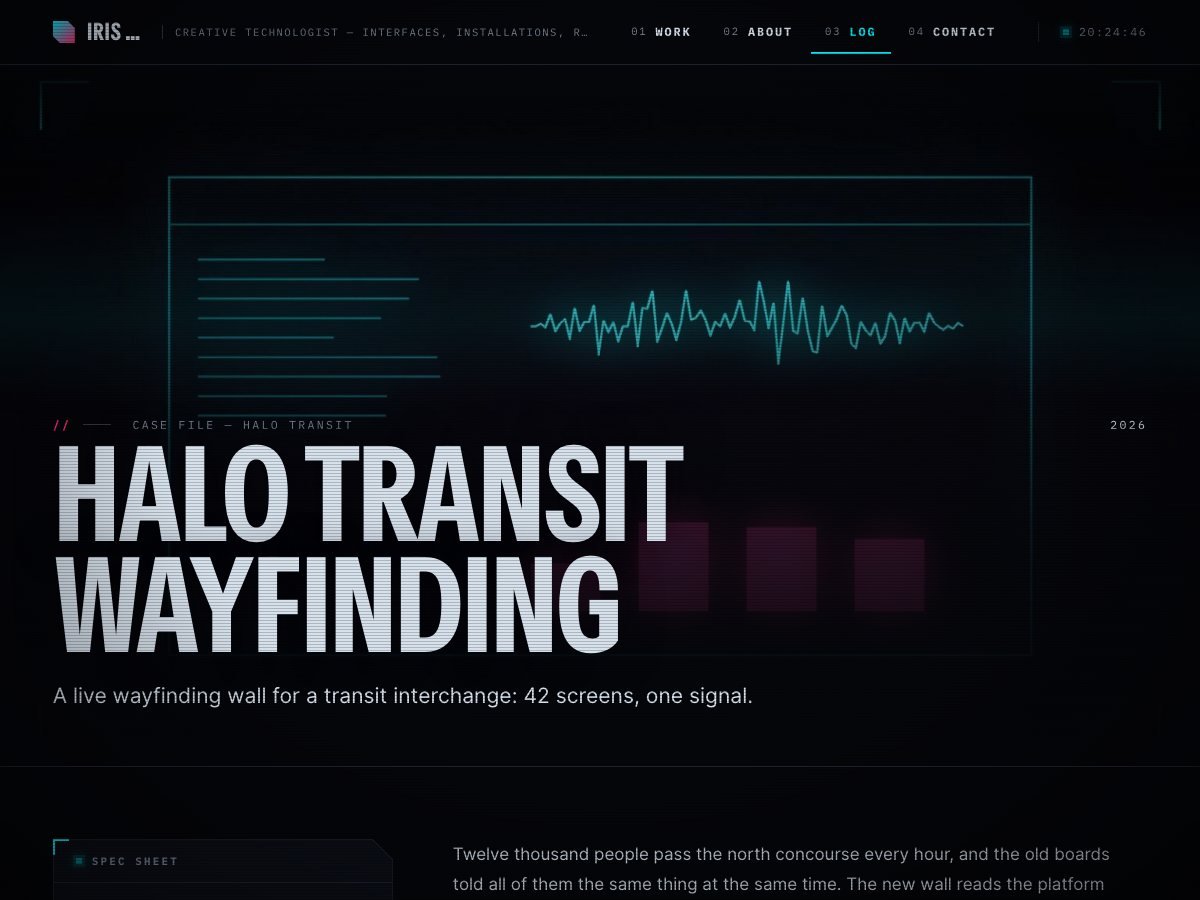 Neonwire free WordPress theme — the project page