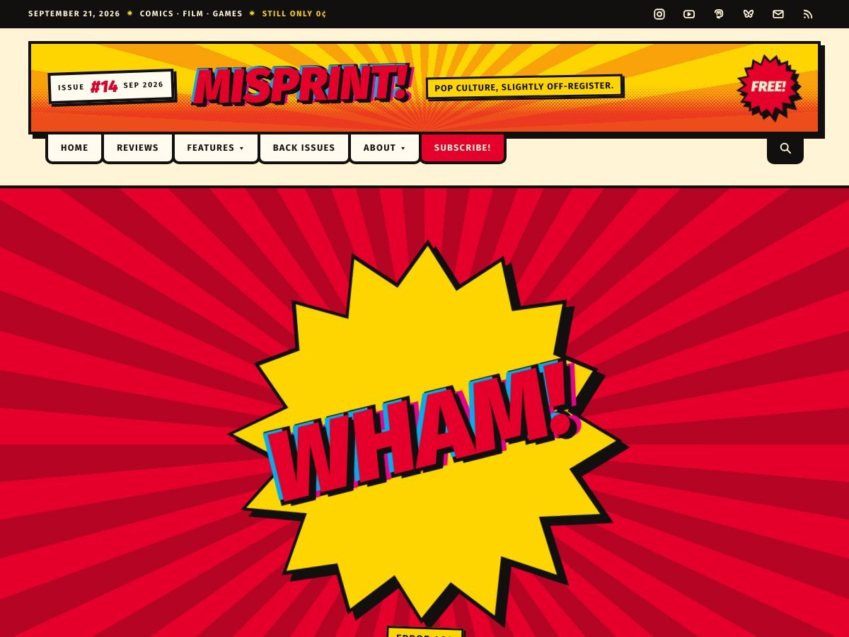 Splashpage free WordPress theme — the lost page