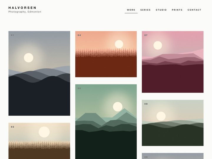 Studioframe — free WordPress portfolio theme